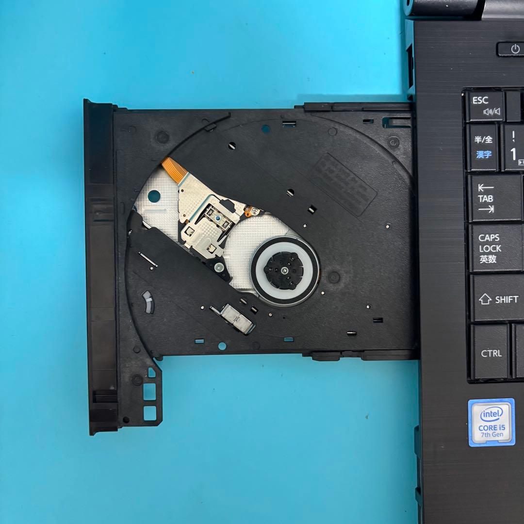 【高スペック‼】7世代i5ノートPC★東芝 メモリ8GB★オフィス付★バッテリ〇