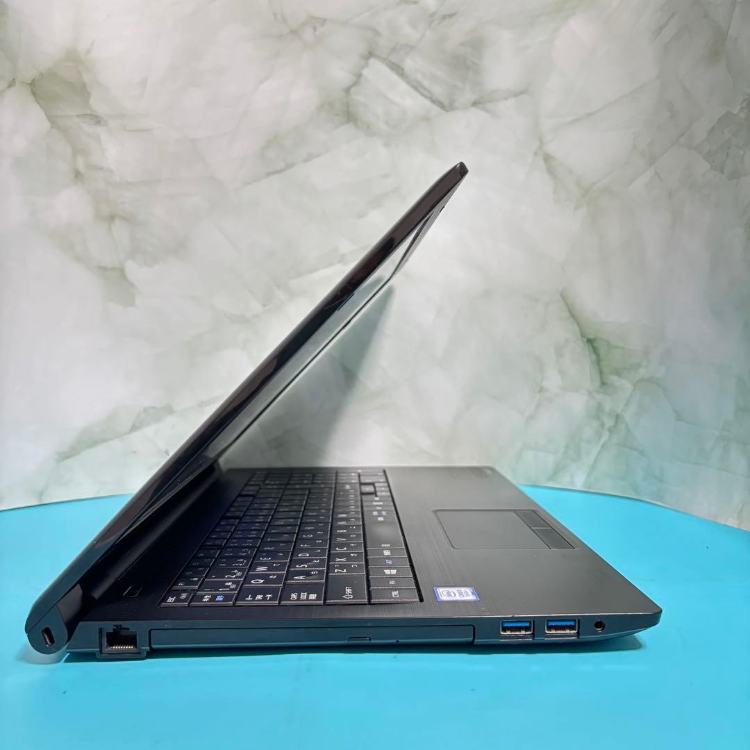 【高スペック‼】7世代i5ノートPC★東芝 メモリ8GB★オフィス付★バッテリ〇