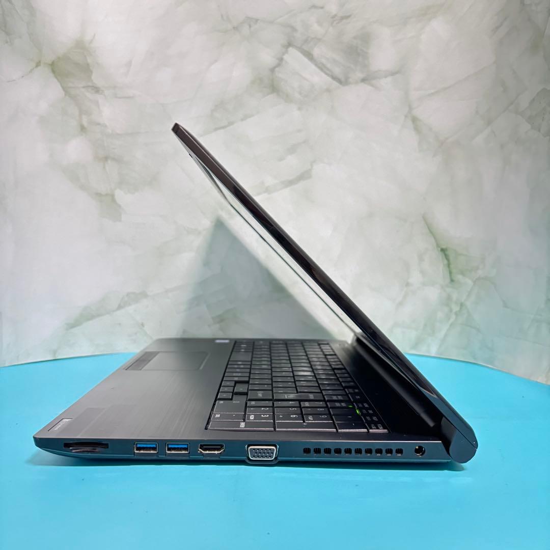 【高スペック‼】7世代i5ノートPC★東芝 メモリ8GB★オフィス付★バッテリ〇