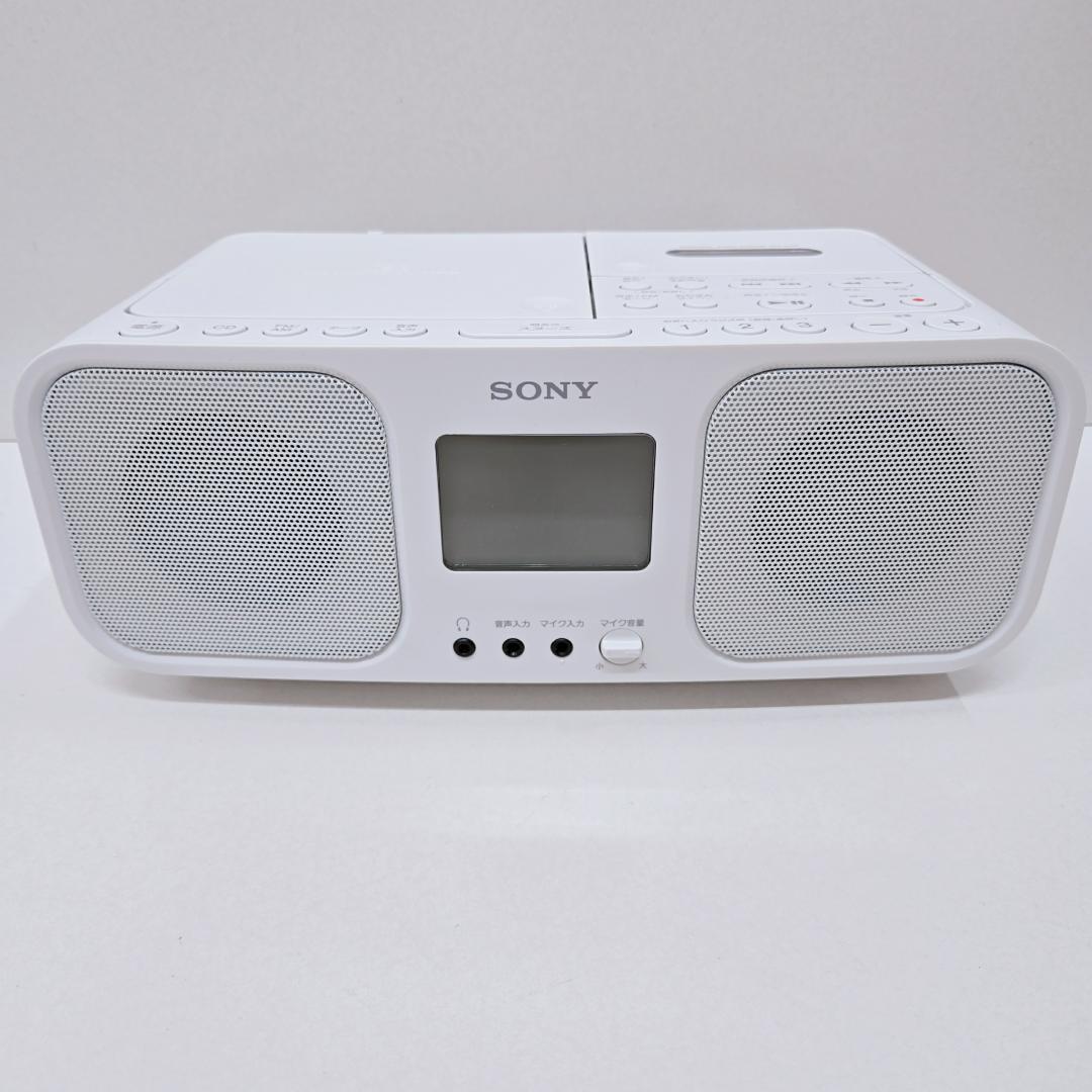 【美品】SONY CDラジオカセットレコーダー CFD-S401