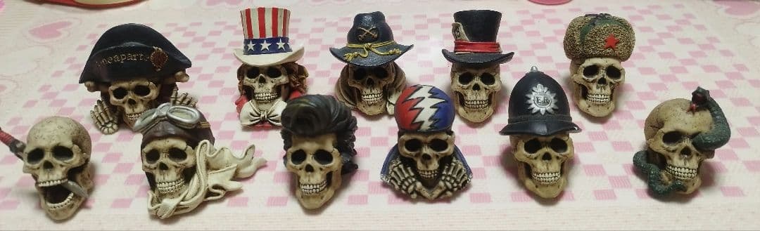 ドクロフィギュア コレクション 11体セット