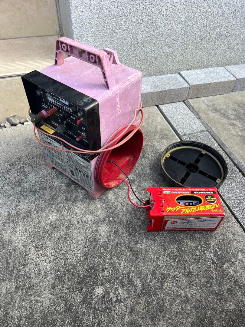 電気柵　ゲッター エースⅡ末松電子　ジャンク品