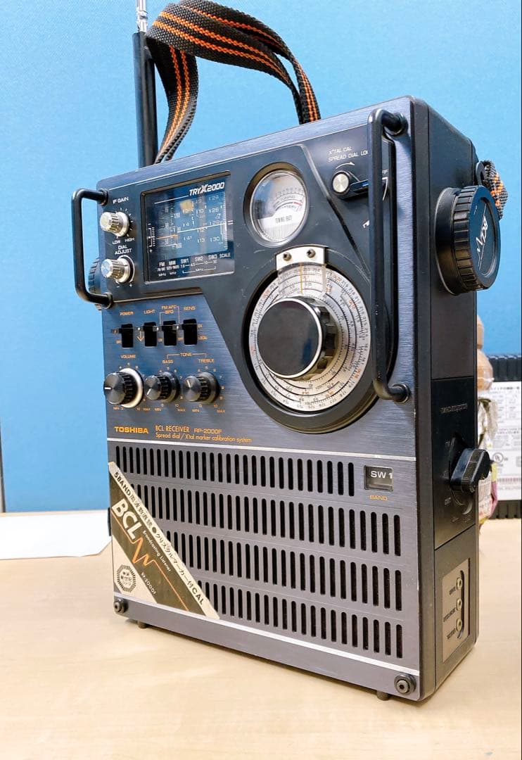 東芝 TRYX2000 RP-2000F BCLラジオ 短波受信機 昭和レトロ