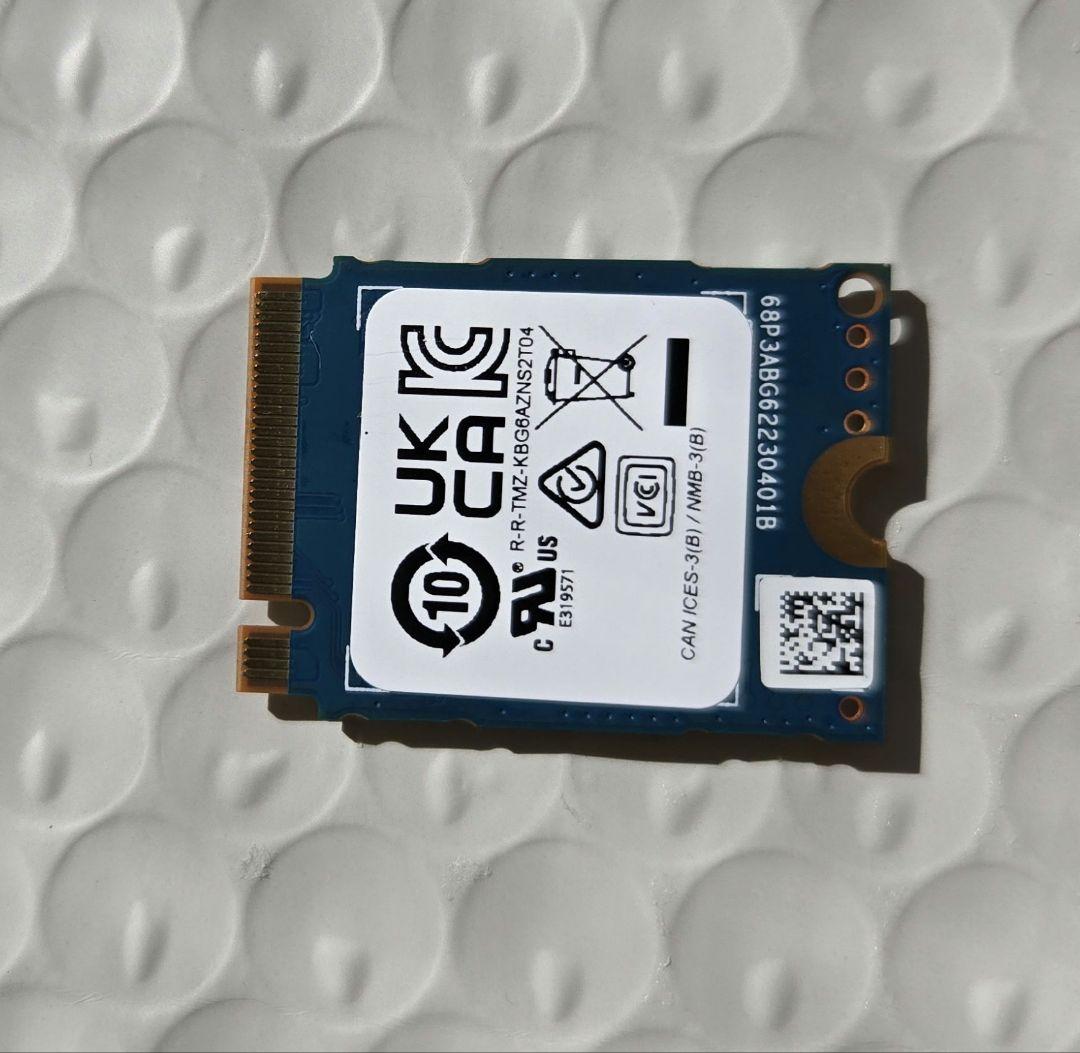 内蔵型SSD KIOXIA 1024GB M.2 2230 SSD