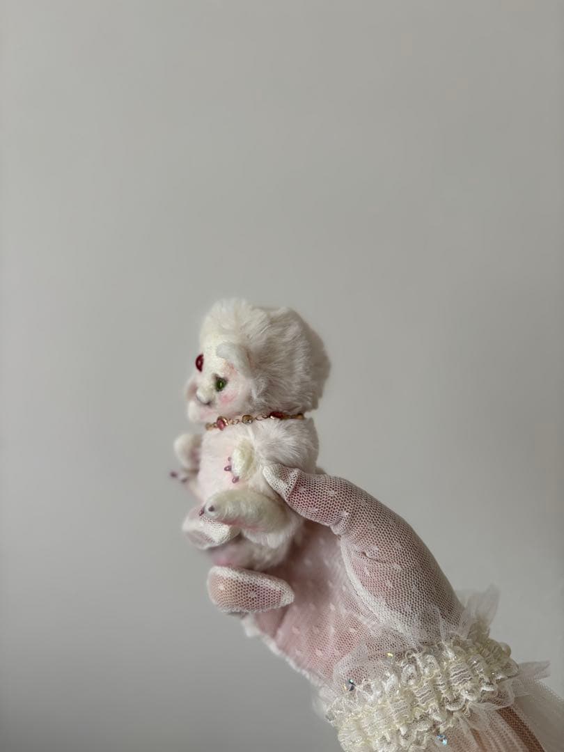 アートドール　ちびカーバンクル38 羊毛フェルト