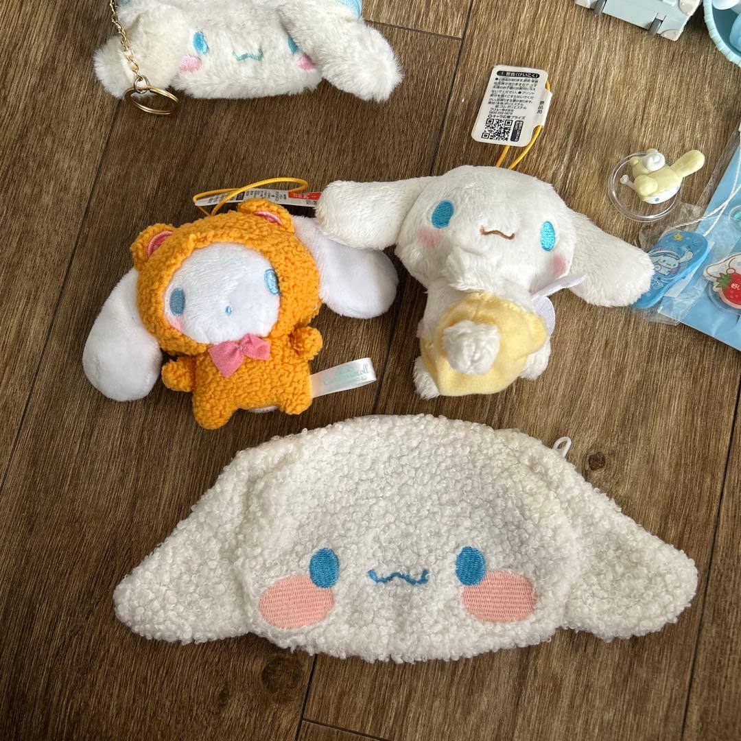 サンリオ　シナモロール　シナモン　マスコット　まとめ売り　フィギュア　ファイル