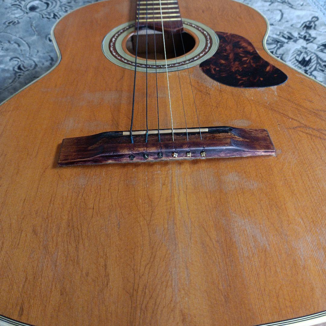 “稀有 YAIRI JAPAN 刻印“ 矢入鉄弦ヴィンテージギター 総単板？