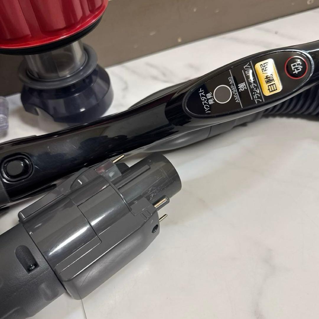 送料込 Panasonic サイクロン式掃除機 プチサイクロン メタリックレッド