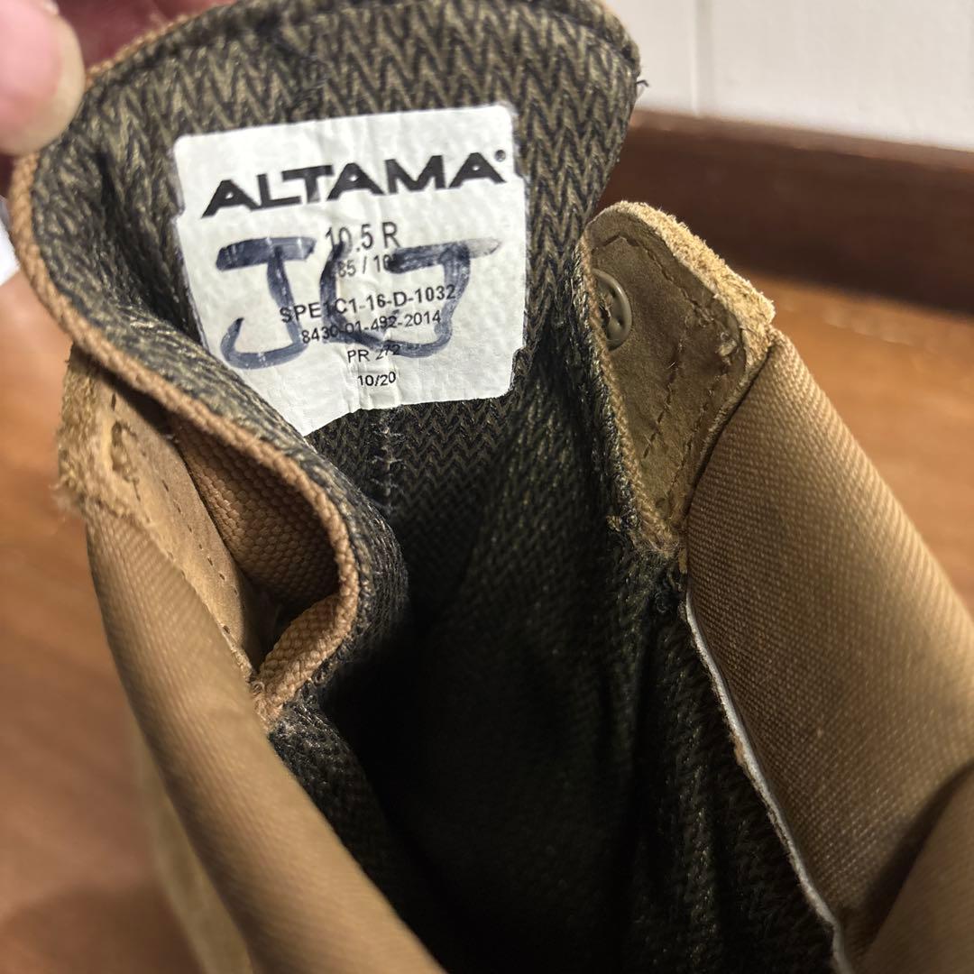 米軍実物　ALTAMA GORE−TEX ミリタリーブーツ　28.5cm（63）