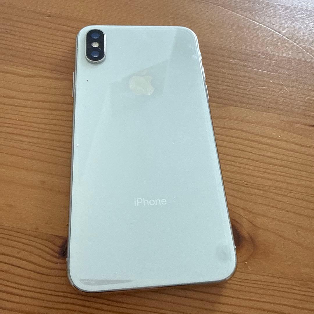 iphone X 256GB シルバー　ジャンク
