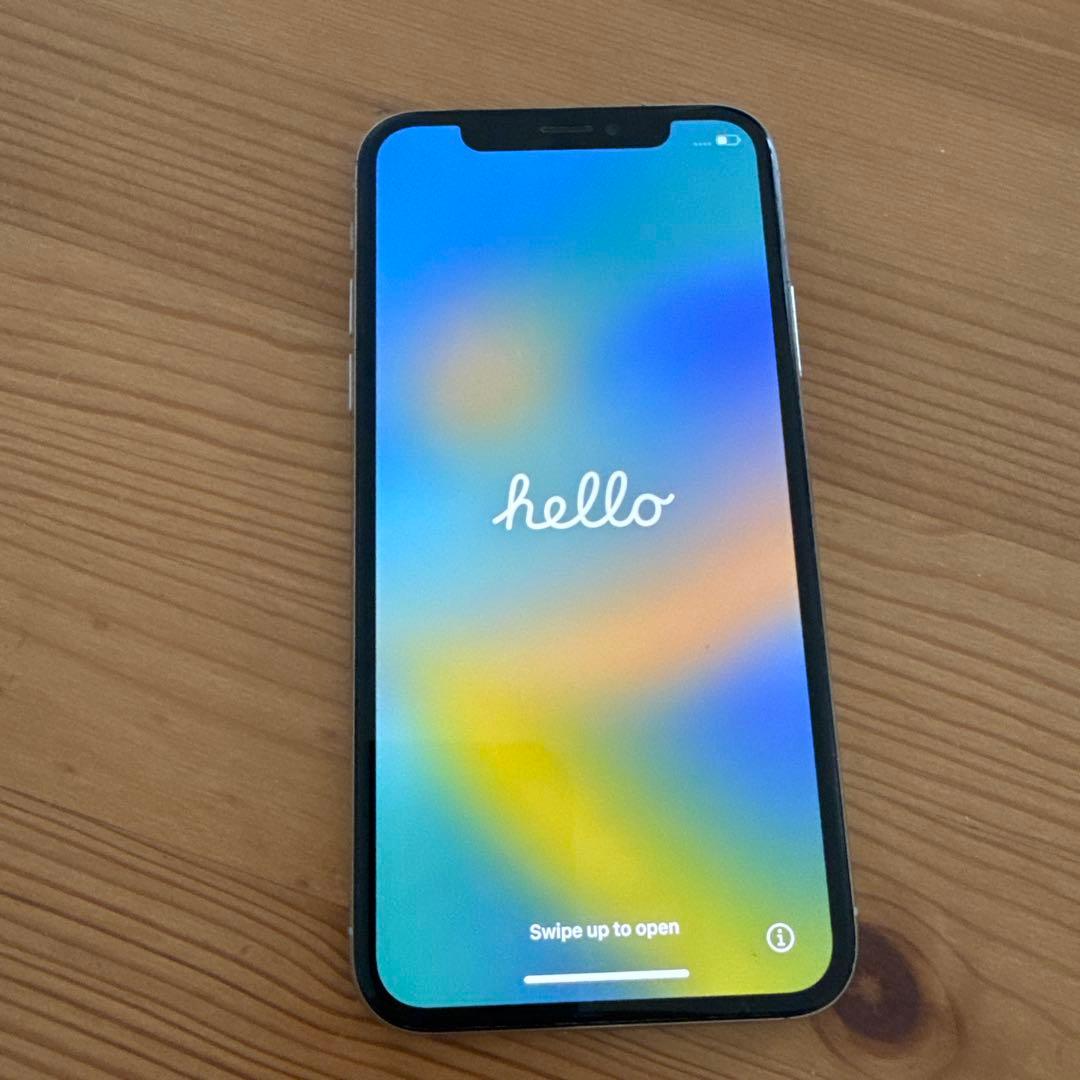 iphone X 256GB シルバー　ジャンク