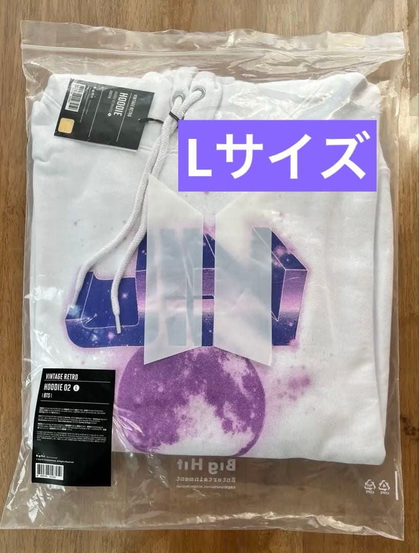 BTS JIN パーカー　VINTAGE RETRO HOODIEファンミ　ペン