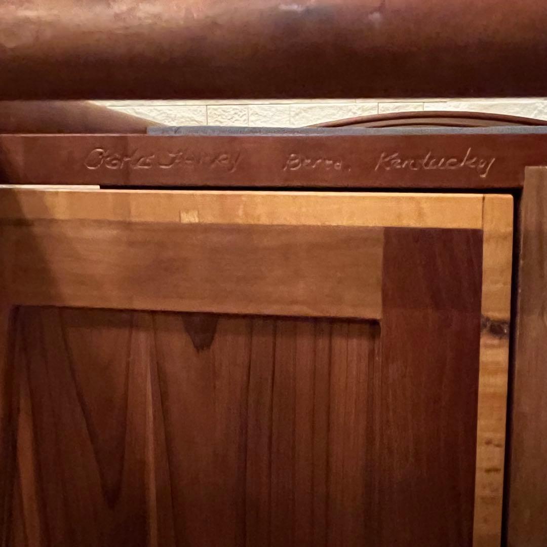 【ヴィンテージ】シェイカーデザイン　木製ロッキングチェア 引き出し付き