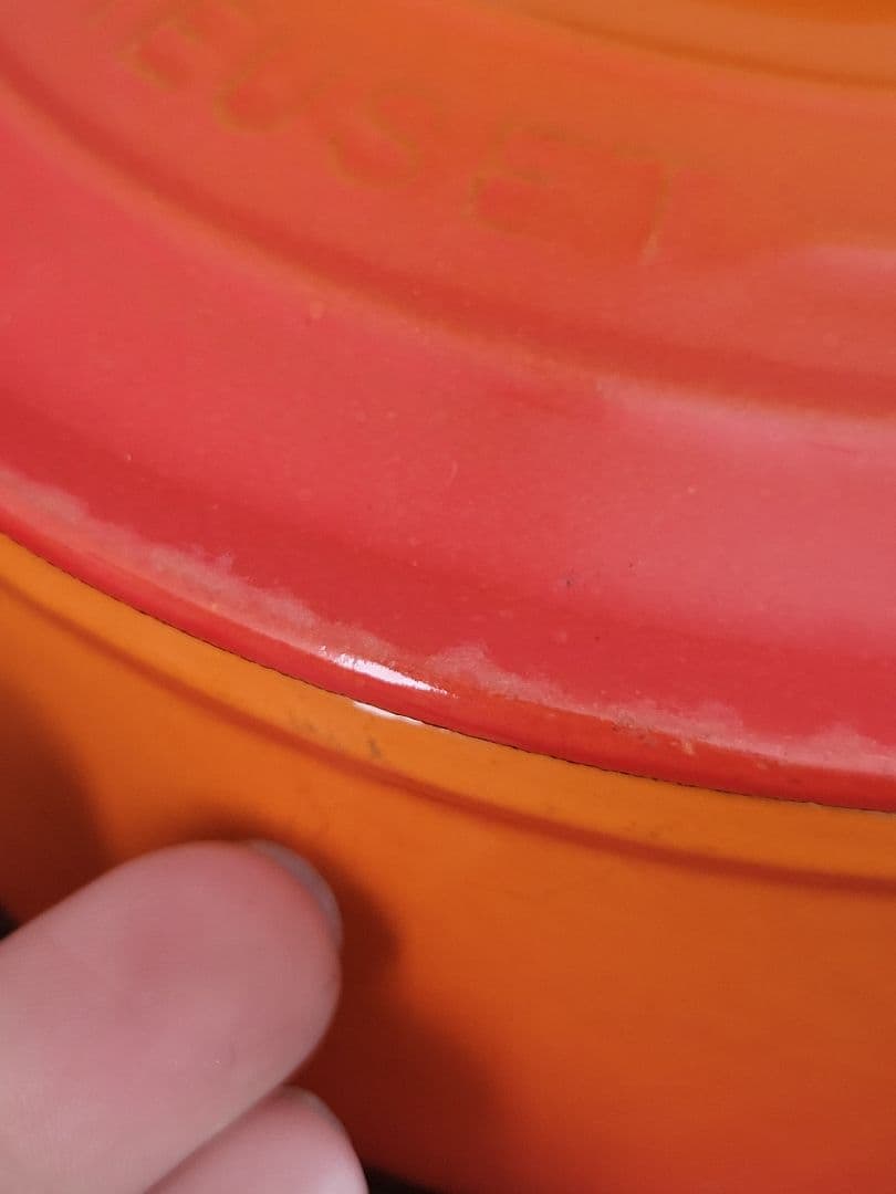 LE CREUSET ルクルーゼ 片手鍋 ソースパン オレンジ 約18cm