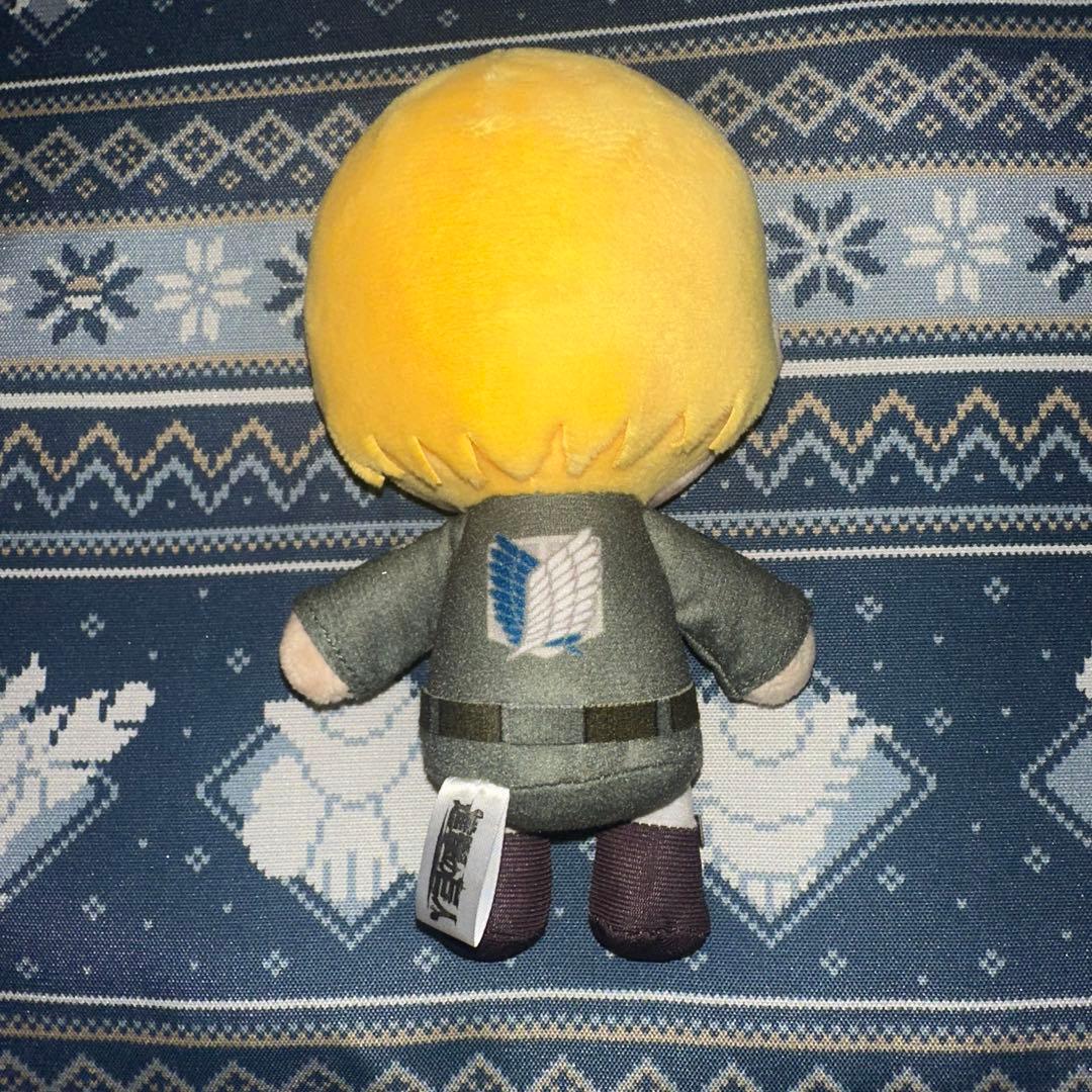 進撃の巨人　手乗りぬいぐるみ　アルミン