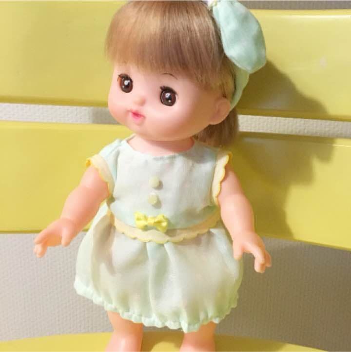 交渉済み＊*メルちゃん 服 キャンディーみたいなワンピース❁(グリーン)パンツ