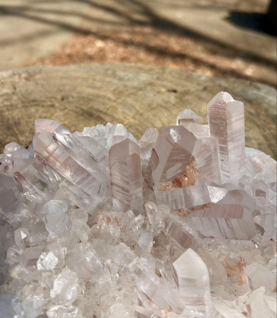 ビックサイズ❣️3kg越え⭐️水晶クラスター❤︎マダガスカル産　浄化⭐️