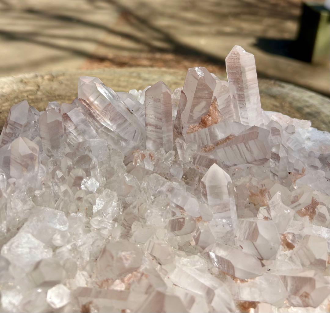 ビックサイズ❣️3kg越え⭐️水晶クラスター❤︎マダガスカル産　浄化⭐️