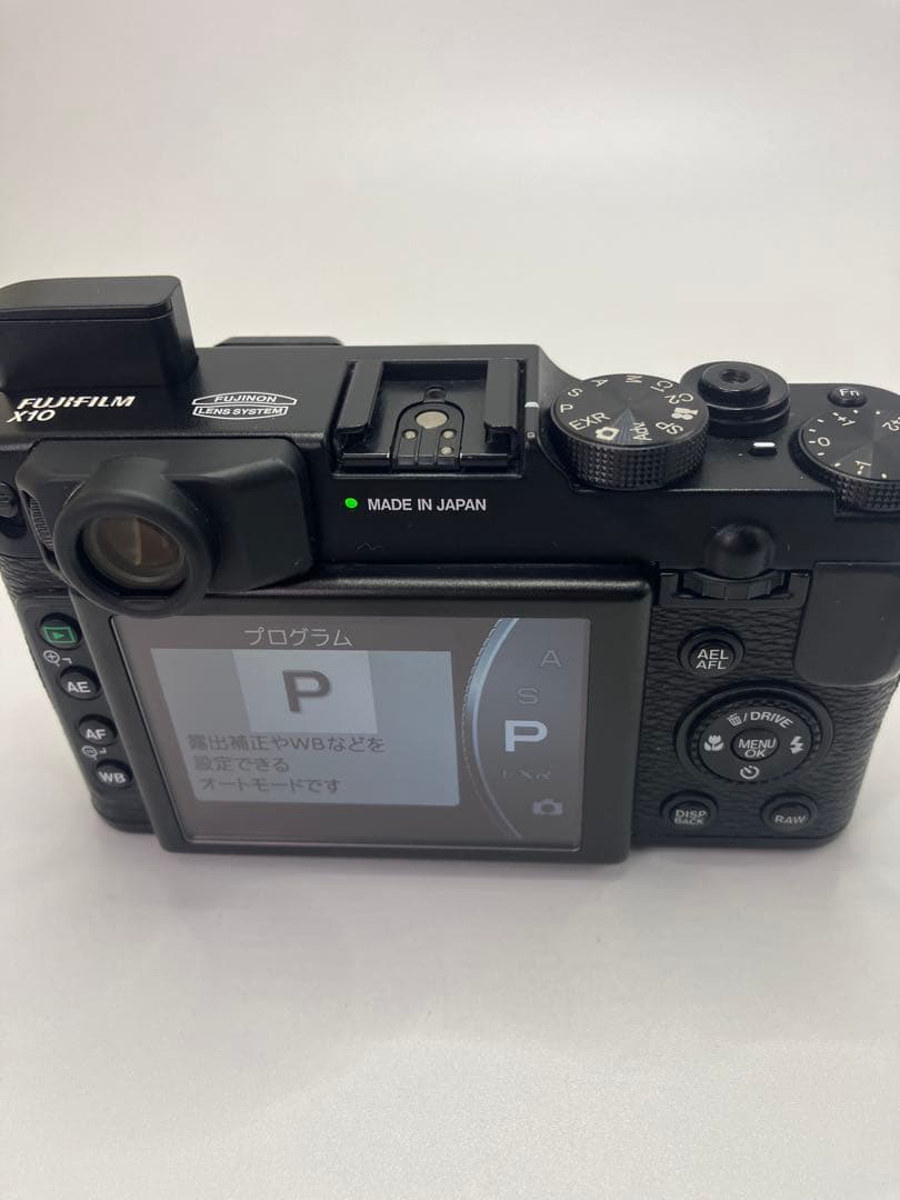 【返品保証・美品】FUJIFILM X10 コンパクトデジタルカメラ