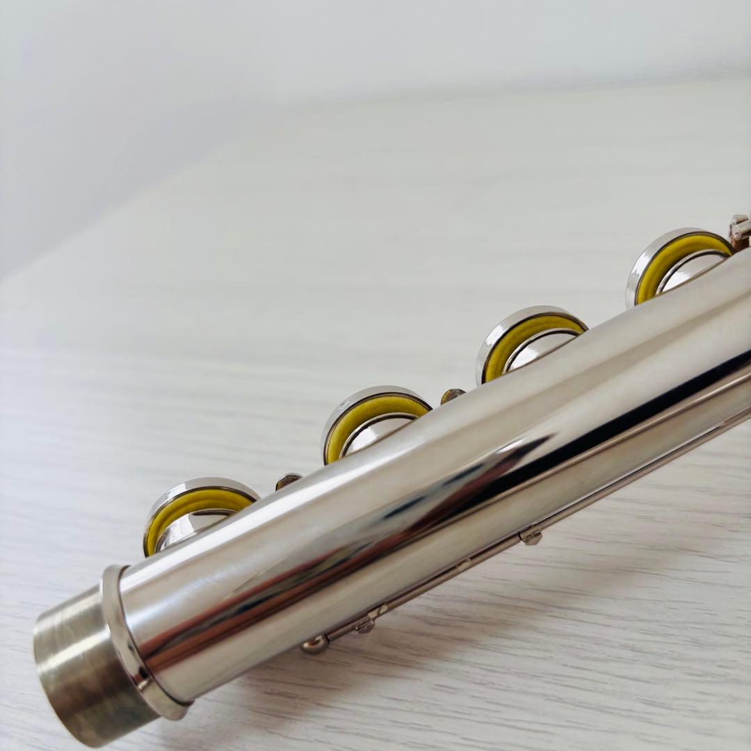 BQKOZFIN フルート 16穴 木管楽器 Cキー 初心者 Eメカ付き
