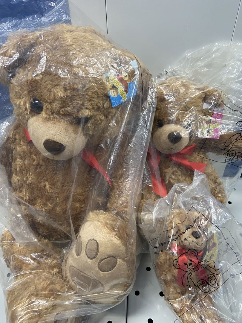 【新品・タグ付き】記念限定販売品　くま　ぬいぐるみ　全3サイズ　セット❗️