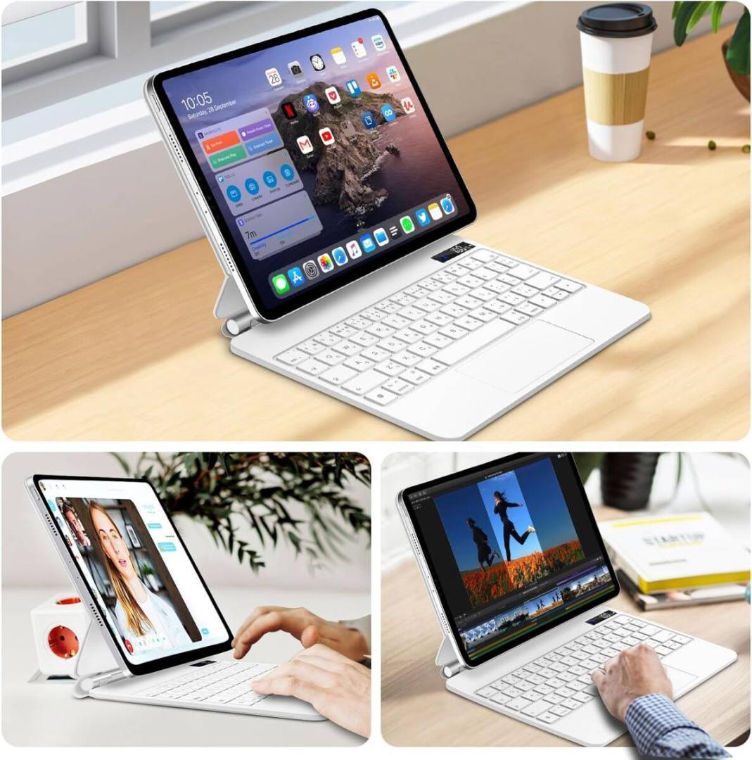 マジックキーボード GOOJODOQ iPad Pro 11 スマートキーボード