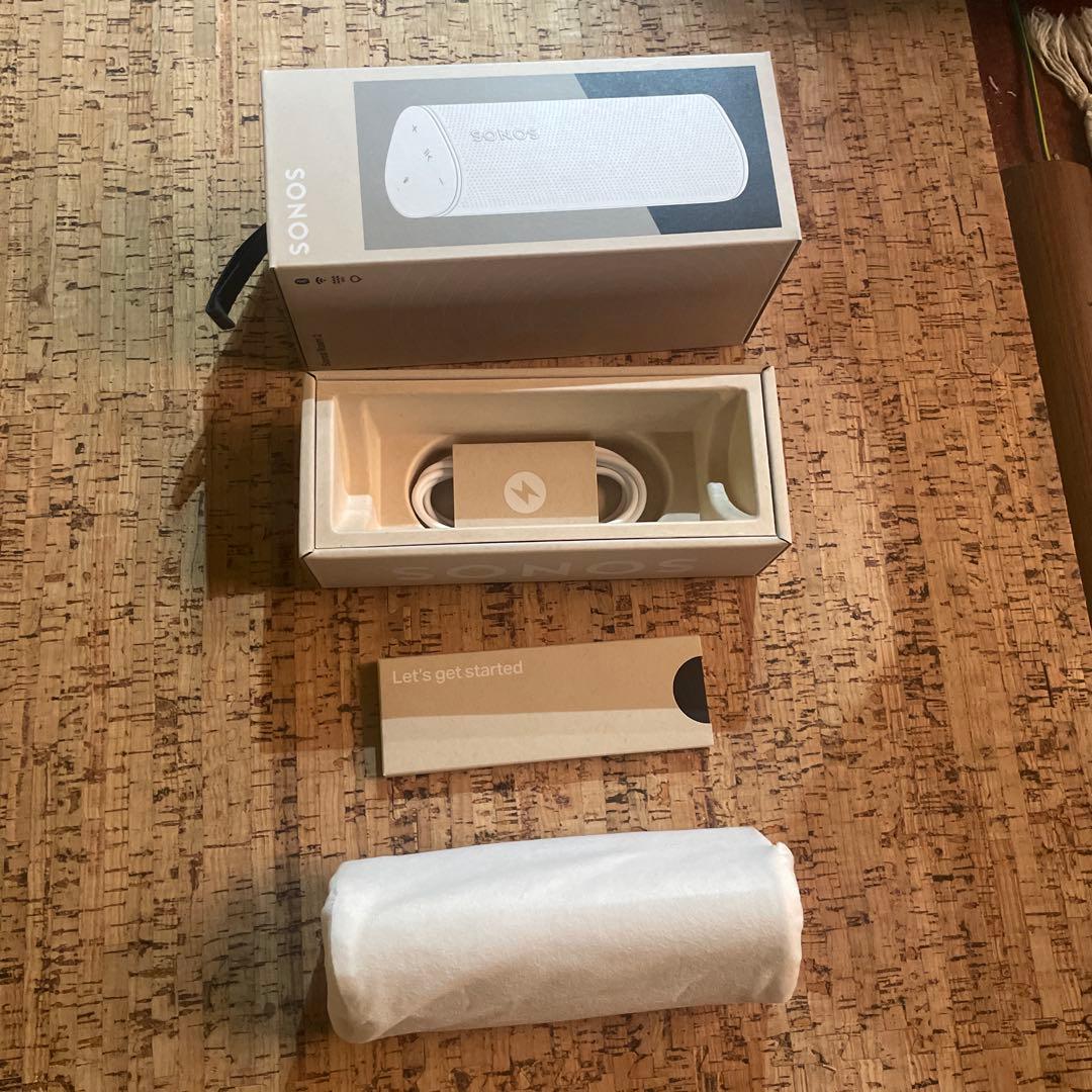 Sonos Roam2 スマートスピーカー Wi-Fi Bluetooth 白