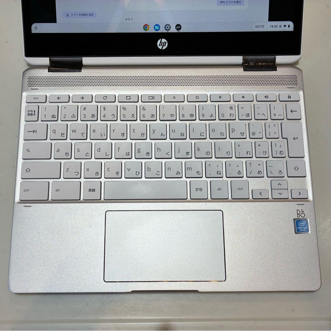 美品 HP Chromebook x360 12b タッチパネル
