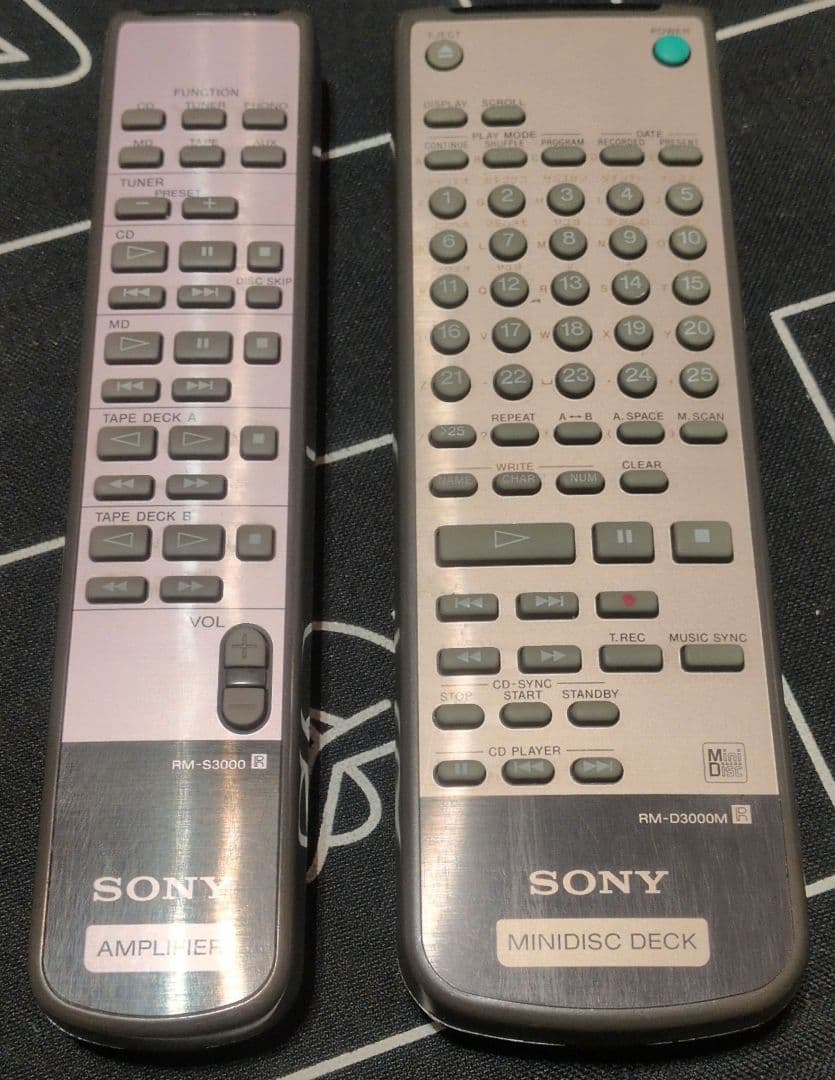 SONY ソニー CDP-X3000 MDS-J3000 TA-F3000