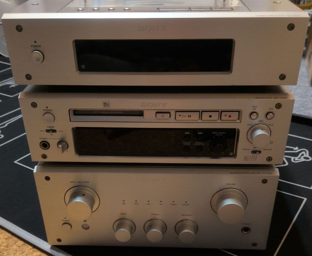 SONY ソニー CDP-X3000 MDS-J3000 TA-F3000