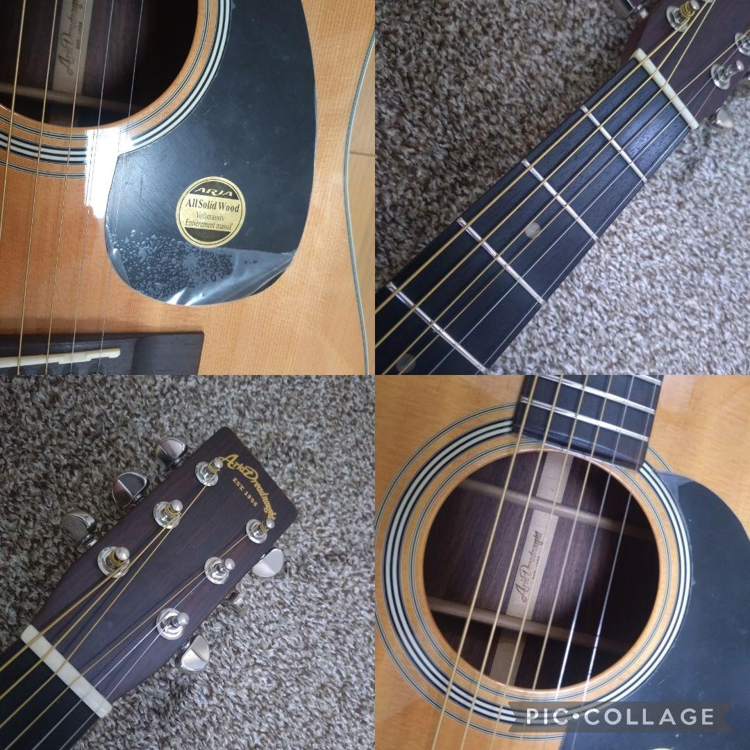 ARIA AD-550 アコースティックギター オール単板
