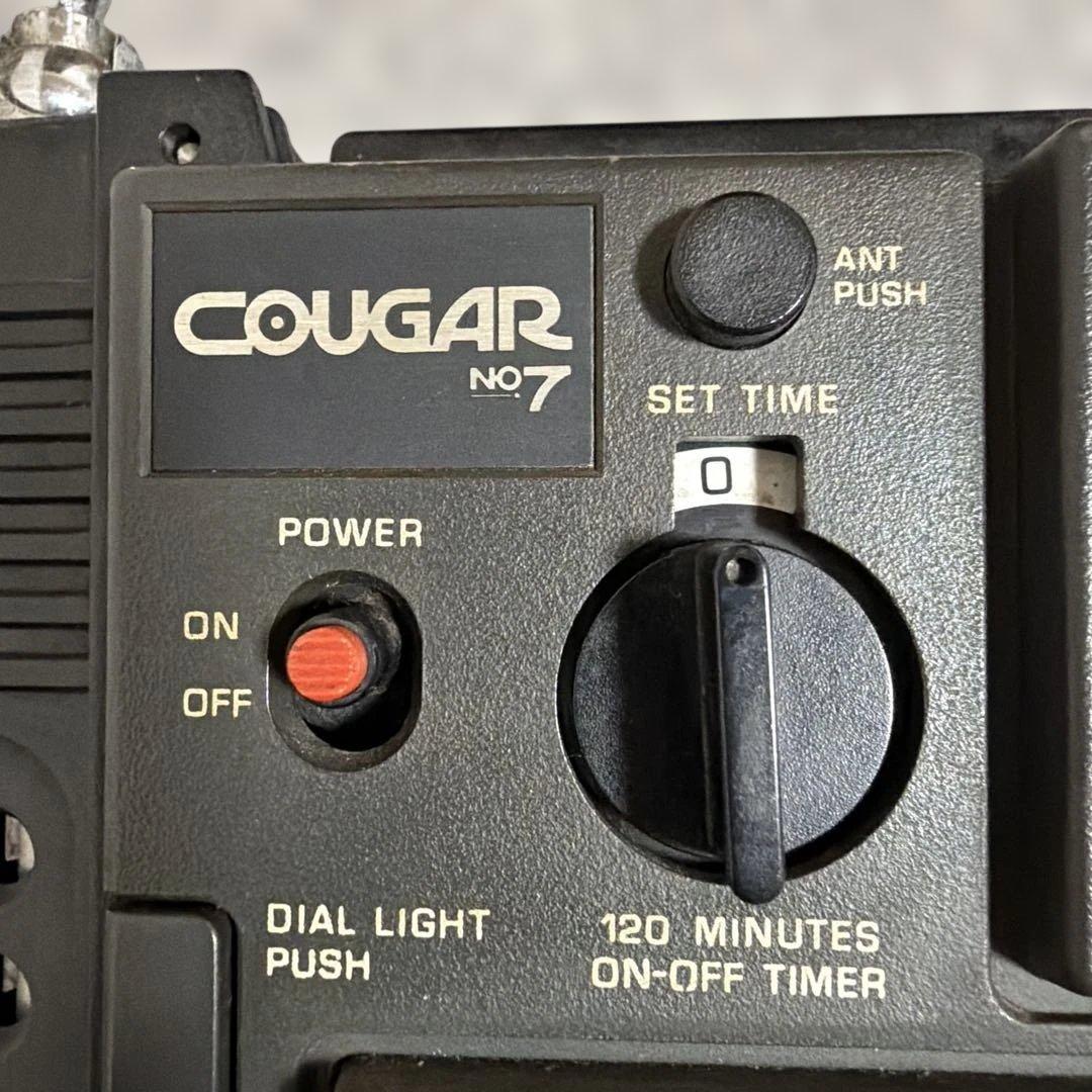 National Panasonic Cougar No.7 ラジオ