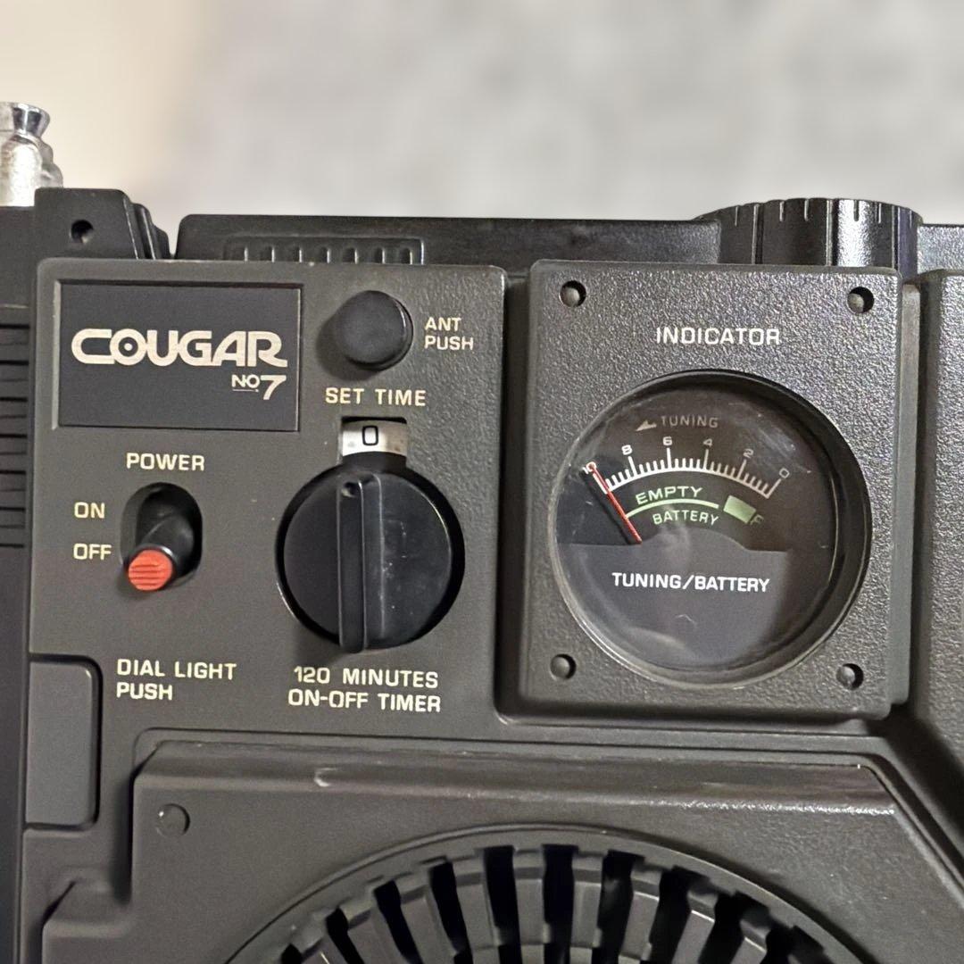 National Panasonic Cougar No.7 ラジオ