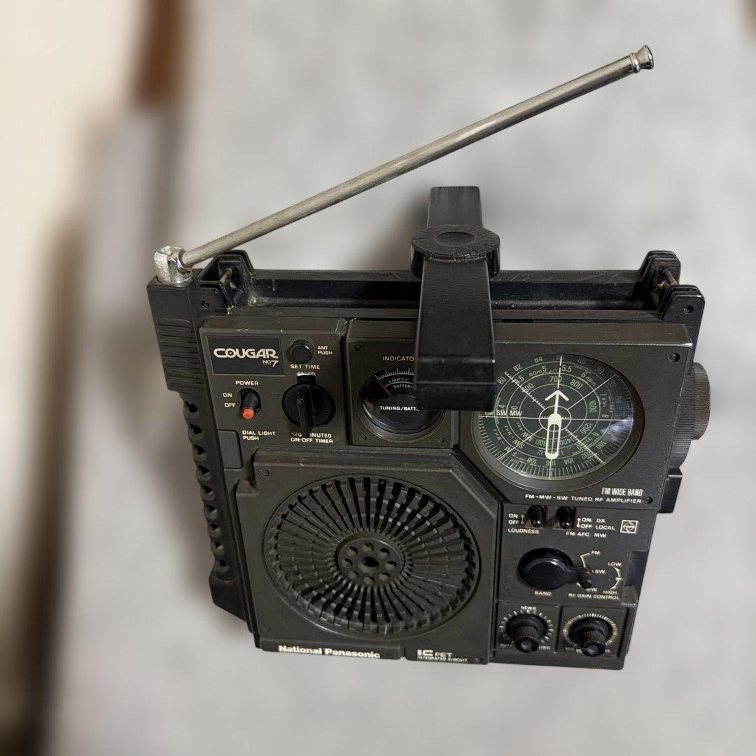 National Panasonic Cougar No.7 ラジオ