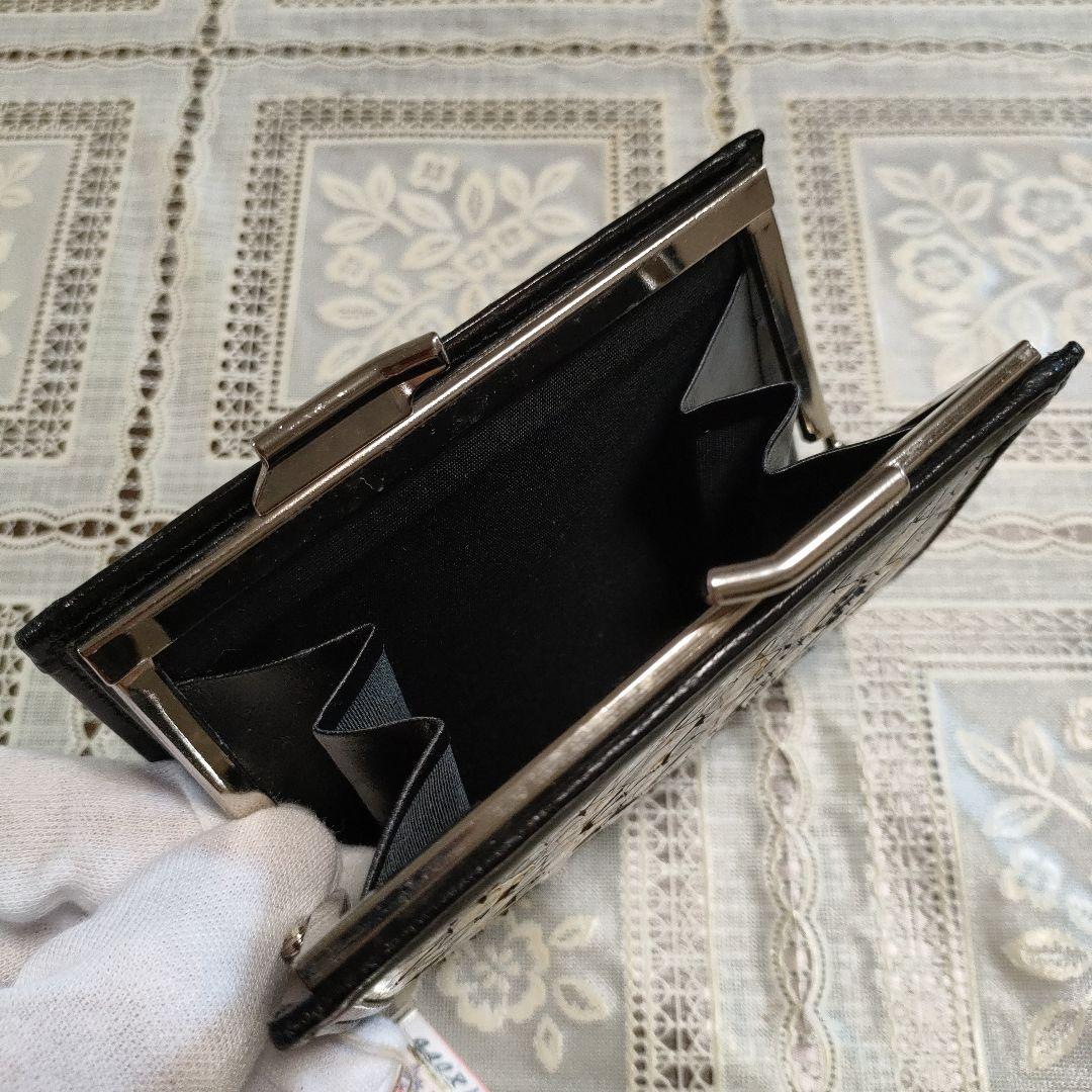 \"未使用\"　貴重品 ニシキヘビ手編　財布、共箱付