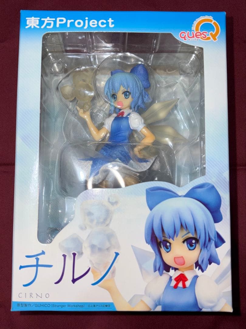 【新品未開封】 キューズQ 東方project チルノ フィギュア