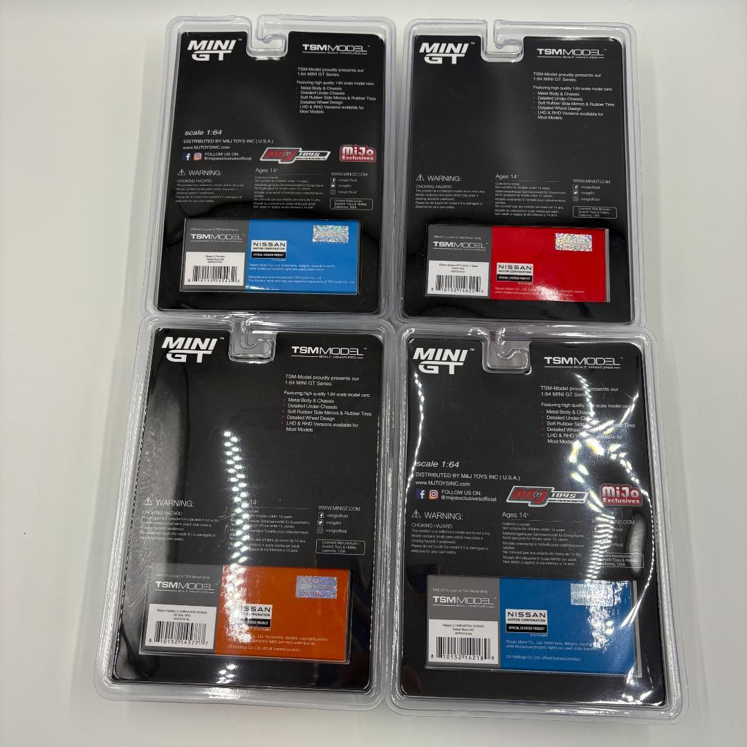 TSM MODEL MINI GT Seriers 1/64 4台セット