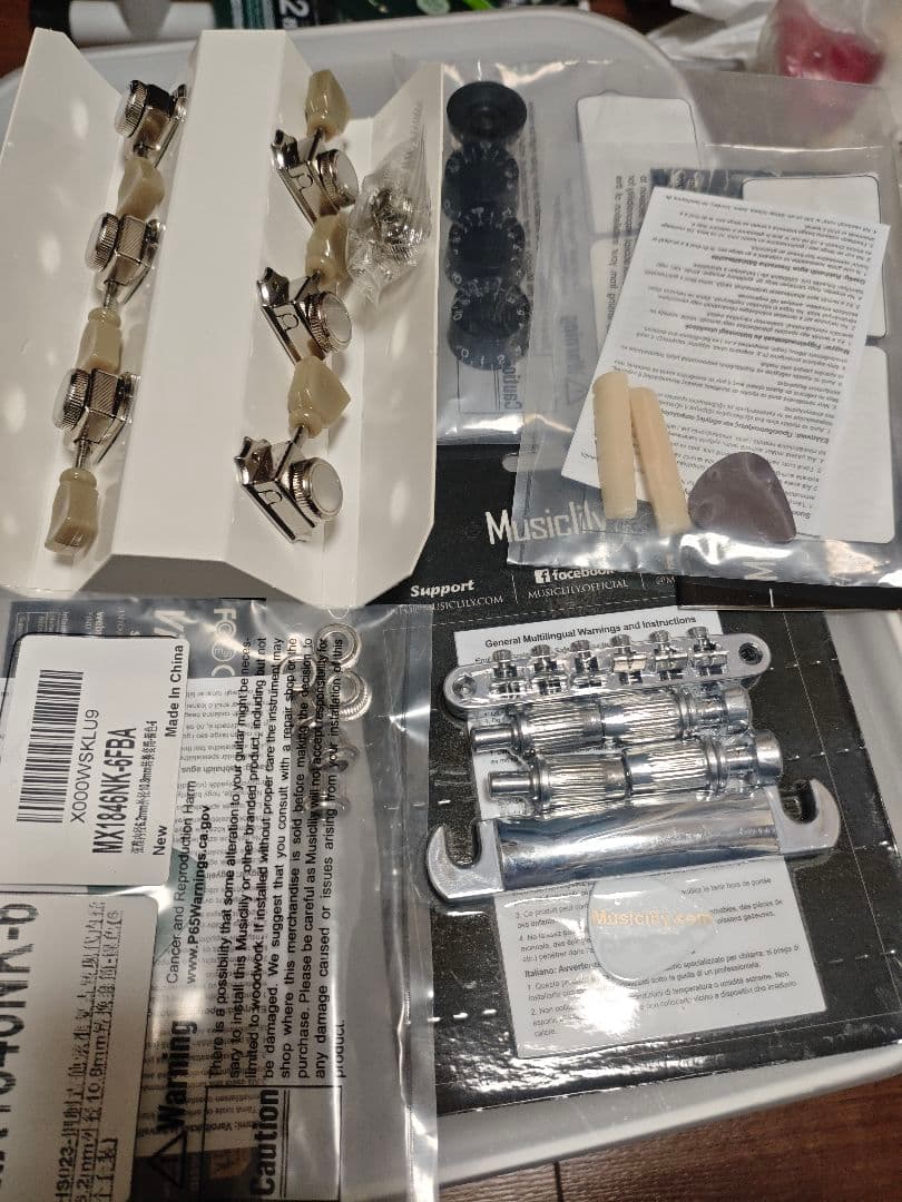 Epiphone SG special 改造パーツ付き