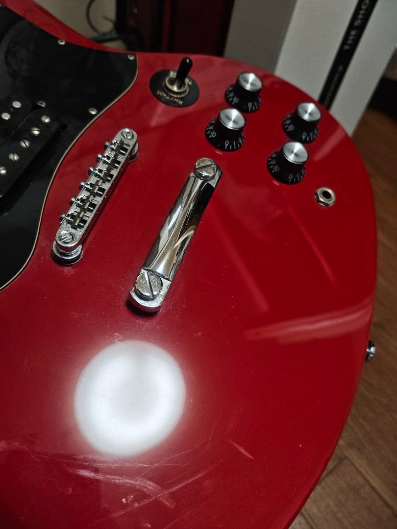 Epiphone SG special 改造パーツ付き