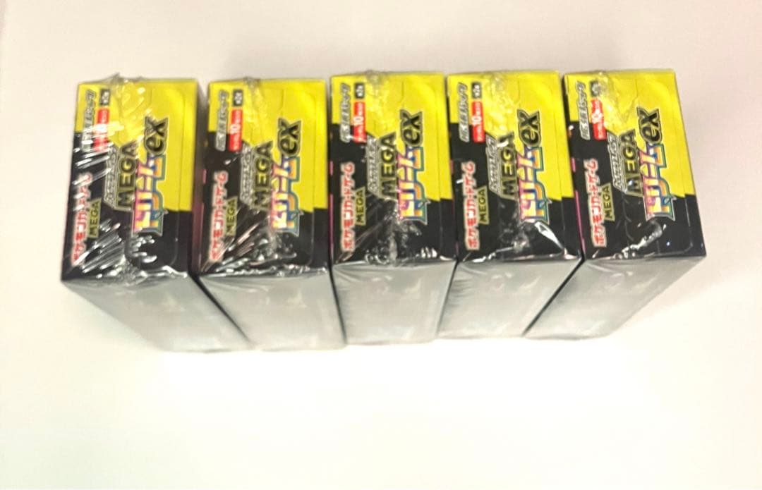 ポケモンカードゲーム MEGAドリームex新品未開封シュリンク付き5BOX