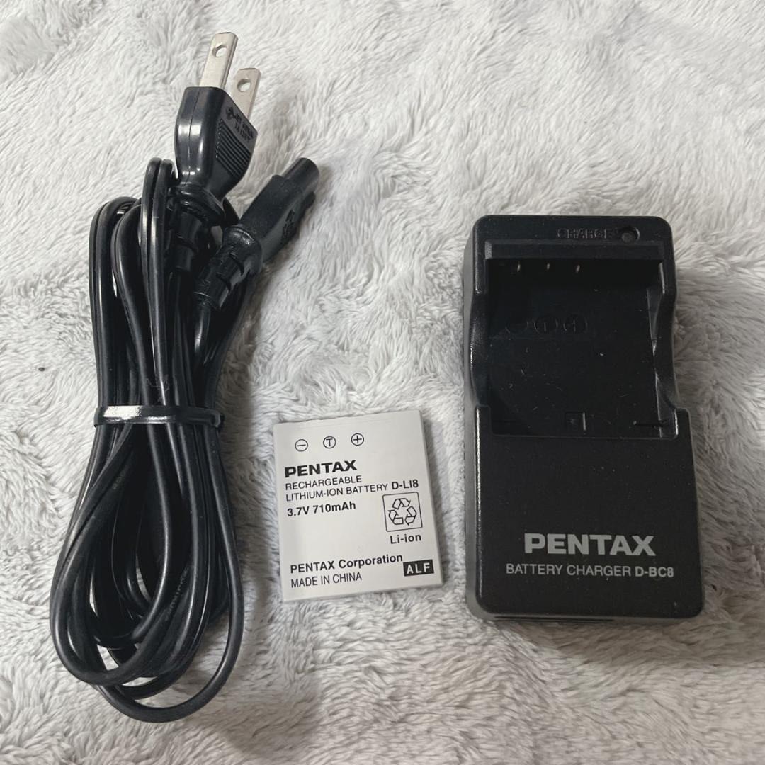 動作確認済 PENTAX ペンタックス Optio S6 ワインレッド コンデジ