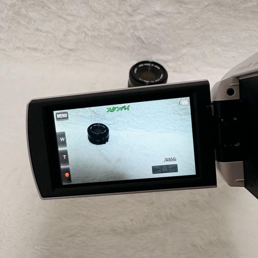 【極美品】SONY HDR-CX680 HANDYCAM 21年製 ホワイト