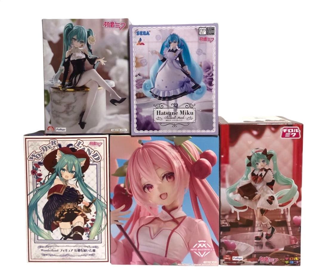 初音ミク　桜ミク　フィギュア　まとめ売り