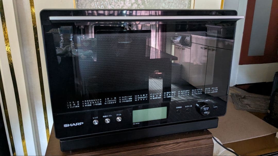 SHARP RE-WF261-B オーブンレンジ 26㍑２段 中古品動作良好