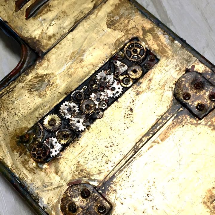 スチームパンクMDサビ塗装強化iPhone  12mini他対応ケース