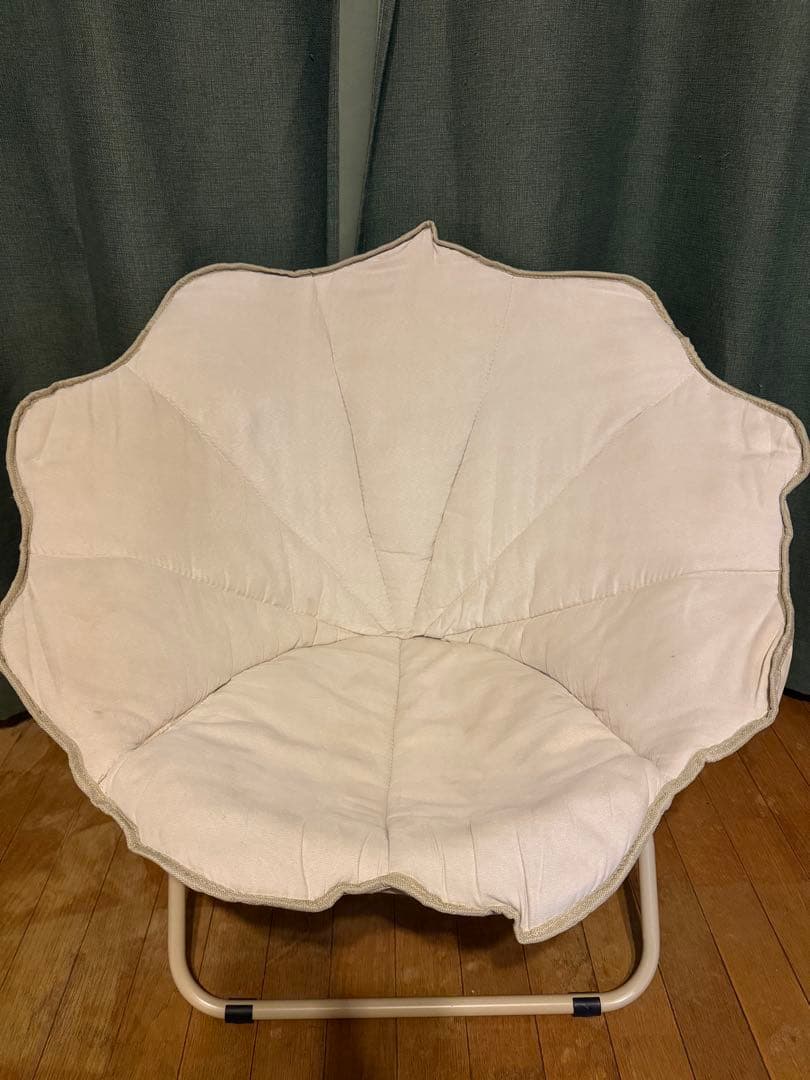 Roomn ルームアンドホーム　椅子　チェア　ムーンチェア　ベージュ