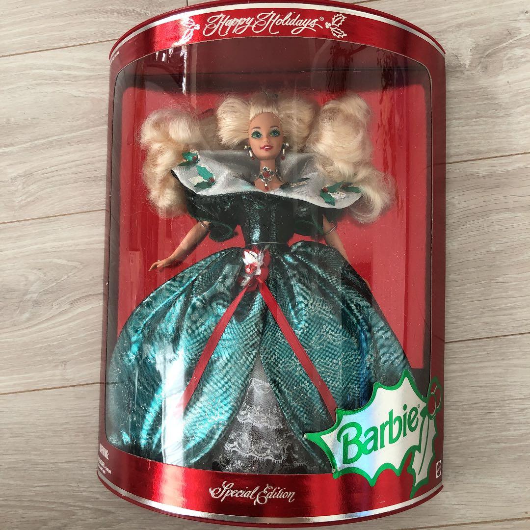 1995年バービー限定ヴィンテージ クリスマスBarbieドレス