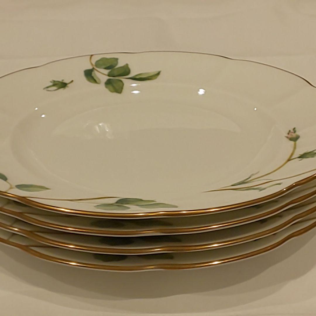 ナルミ ロージーレーン ケーキ皿 4枚