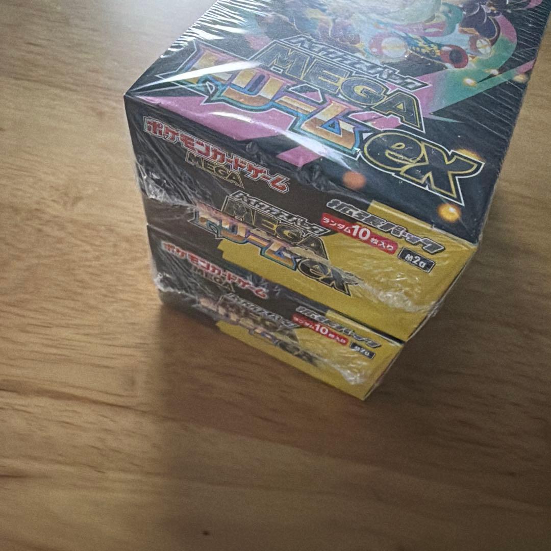 ポケモン　MEGAドリームex シュリンク付き2BOX