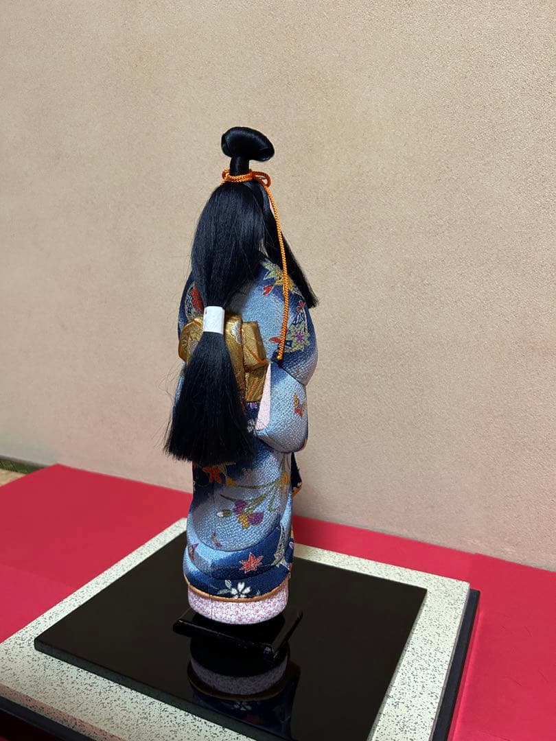 真多呂人形　木目込み人形　雨あがり